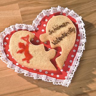 Pieczone życzenia na Walentynki