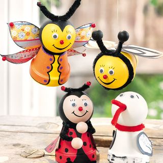 Instrukcje: Taborety i zwierzęta wykonane z doniczek z terakoty