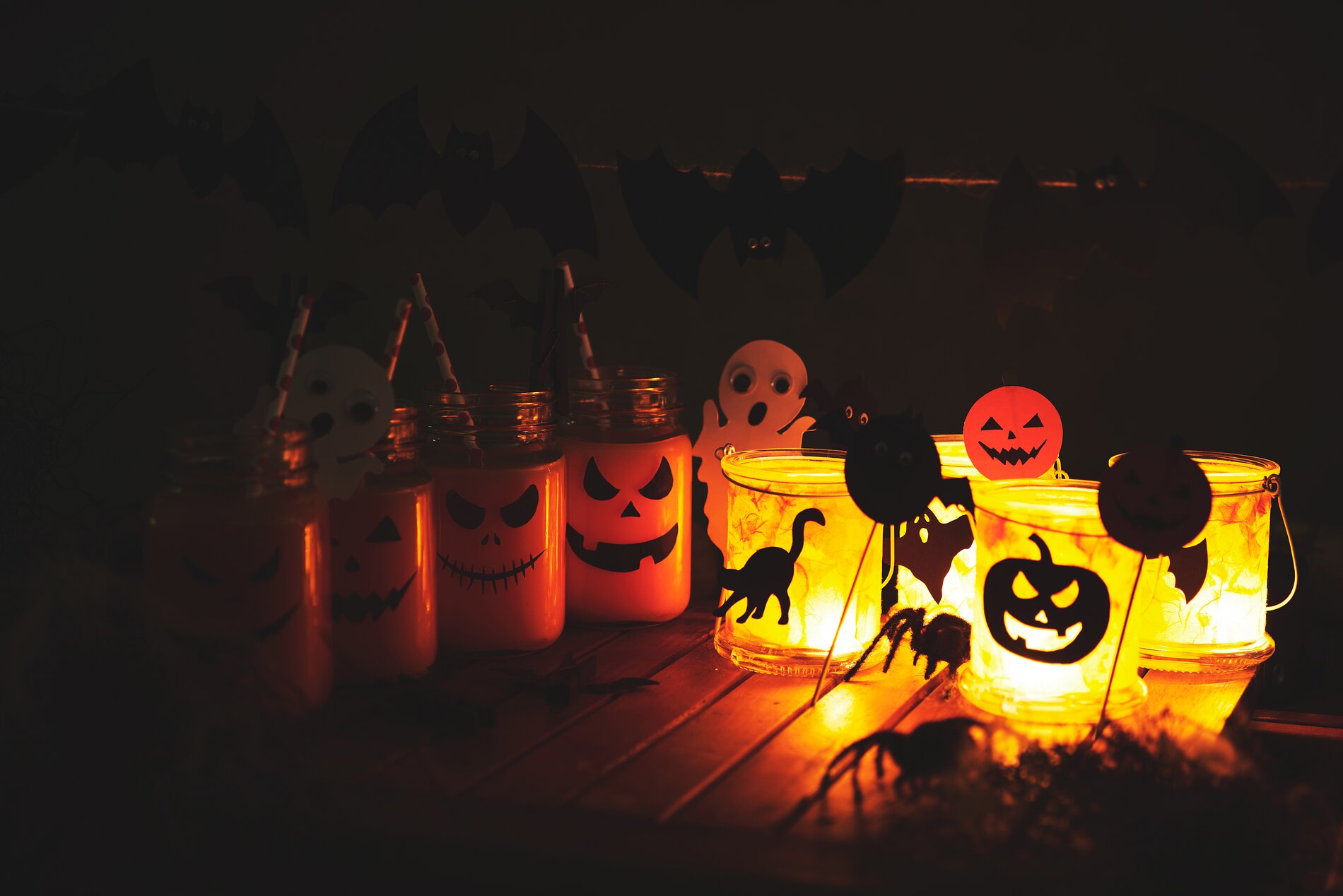 Gruselige Halloween-Deko