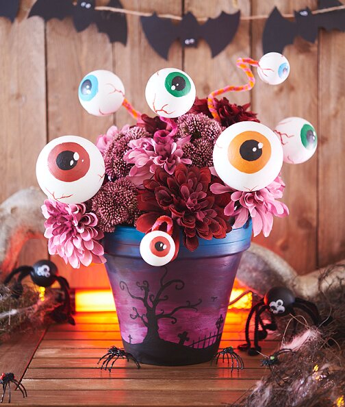 Gruselige Halloween-Dekoration