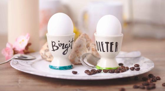 Eierbecher für Verliebte