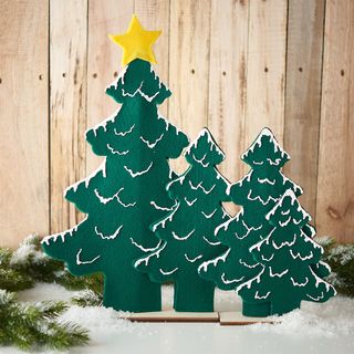 Felt fir tree