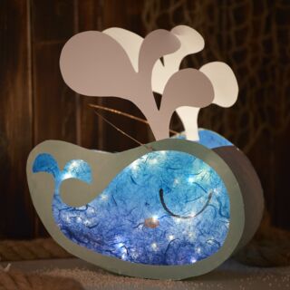 Latarnia z wielorybem