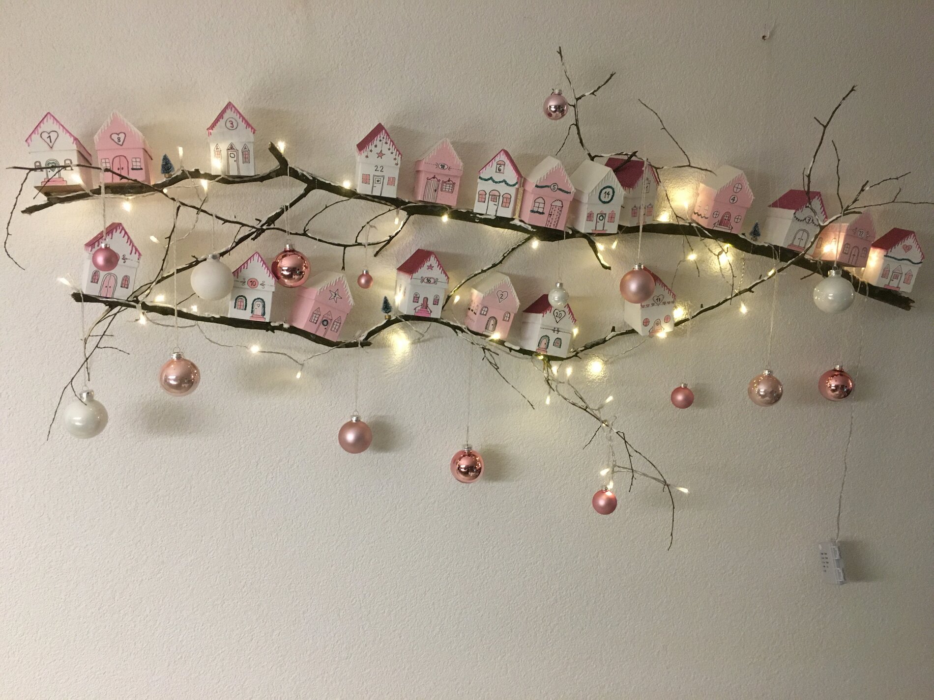 häuschen adventskalender