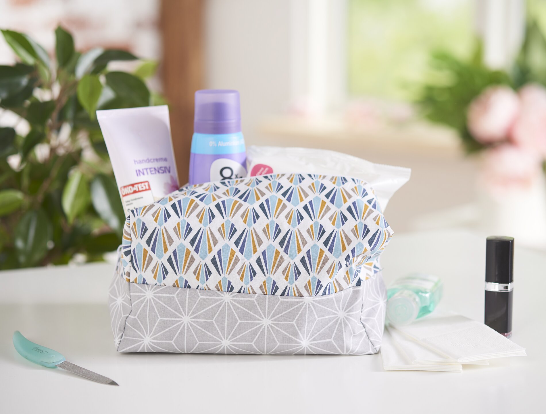 kosmetiktasche anleitung