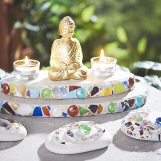 Buddha Betondeko Mosaik