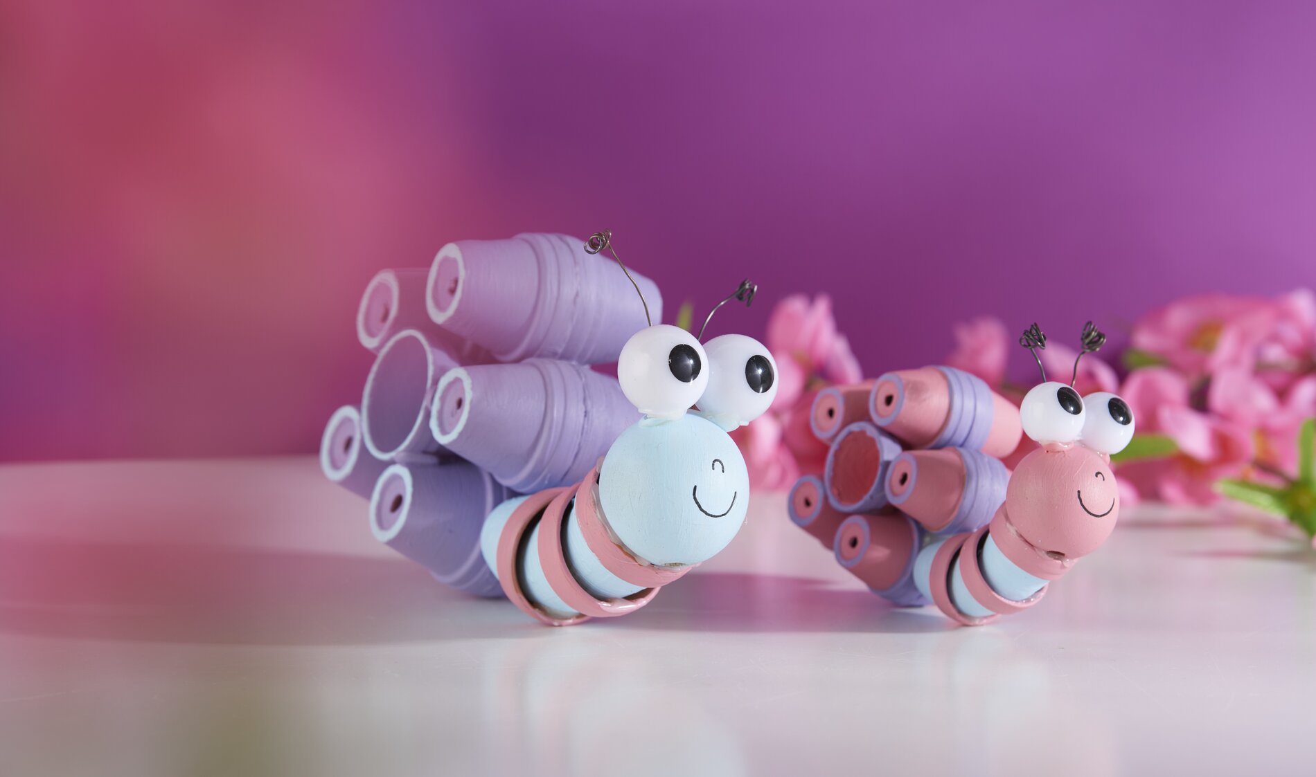 schnecke aus tontopf