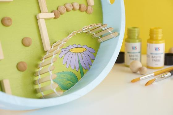 Ziel vom Kinderspiel Labyrinth