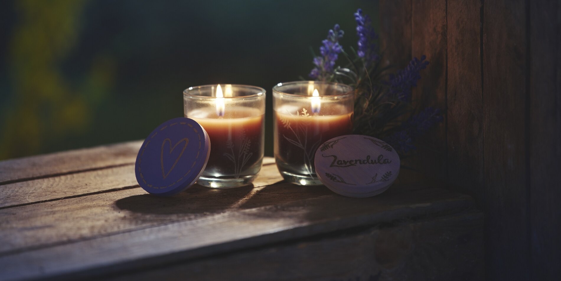 Kerze im Glas selber gießen