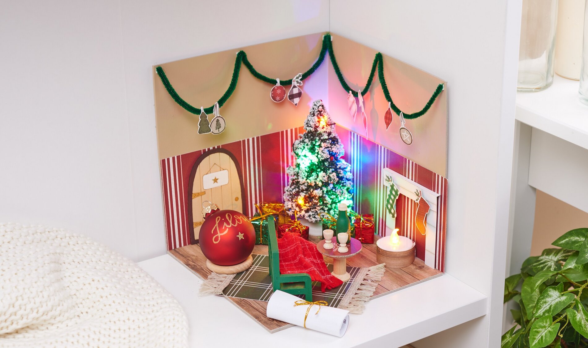 Wichteltür Geschichte Teil 4 Tomte feiert Weihnachten