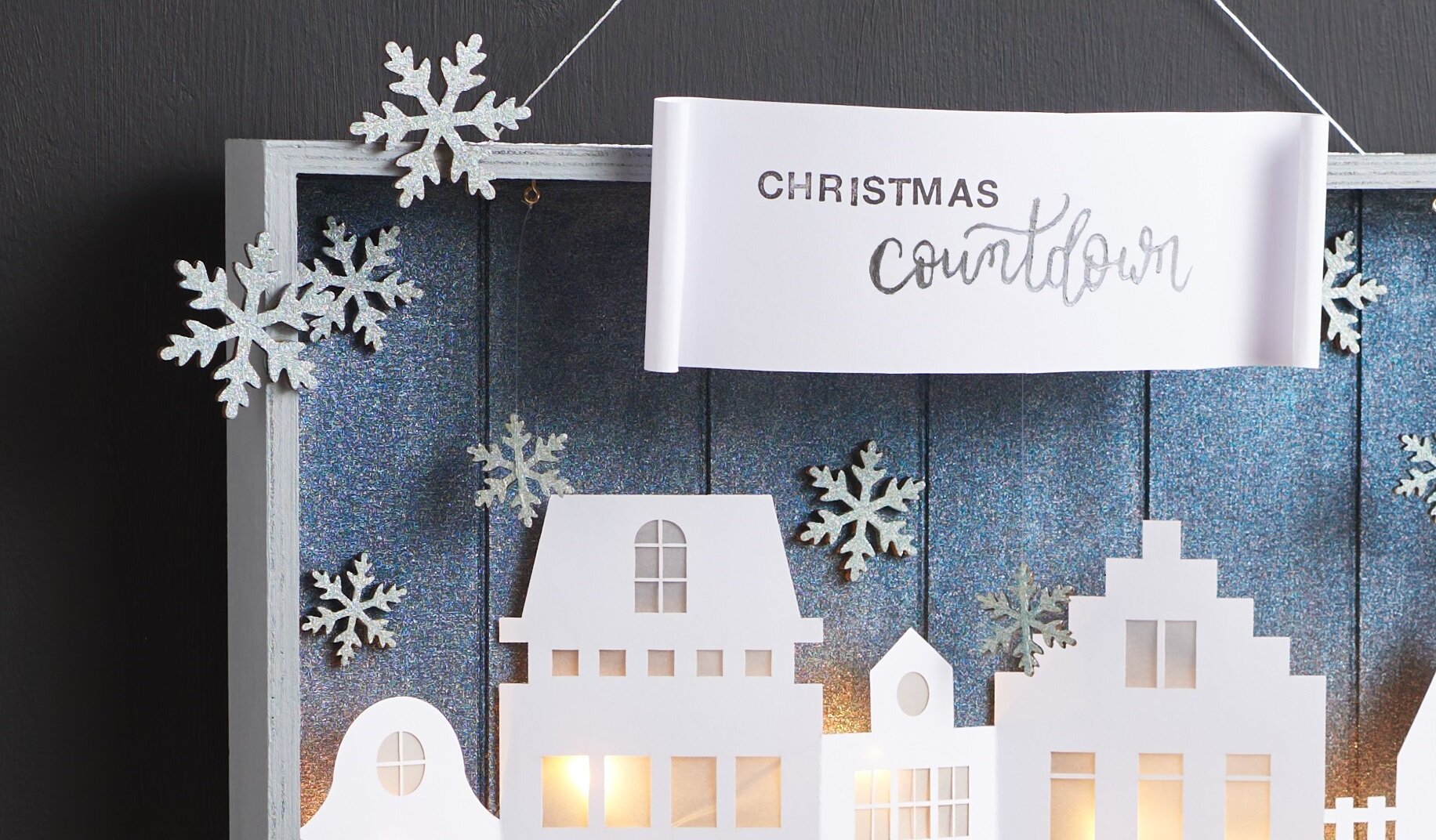 Selbstgemachter Adventskalender Christmas Countdown