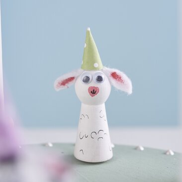 Geburtstagsteller Schaf