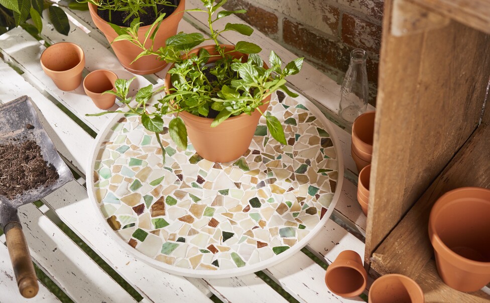 Outdoor Mosaikteller