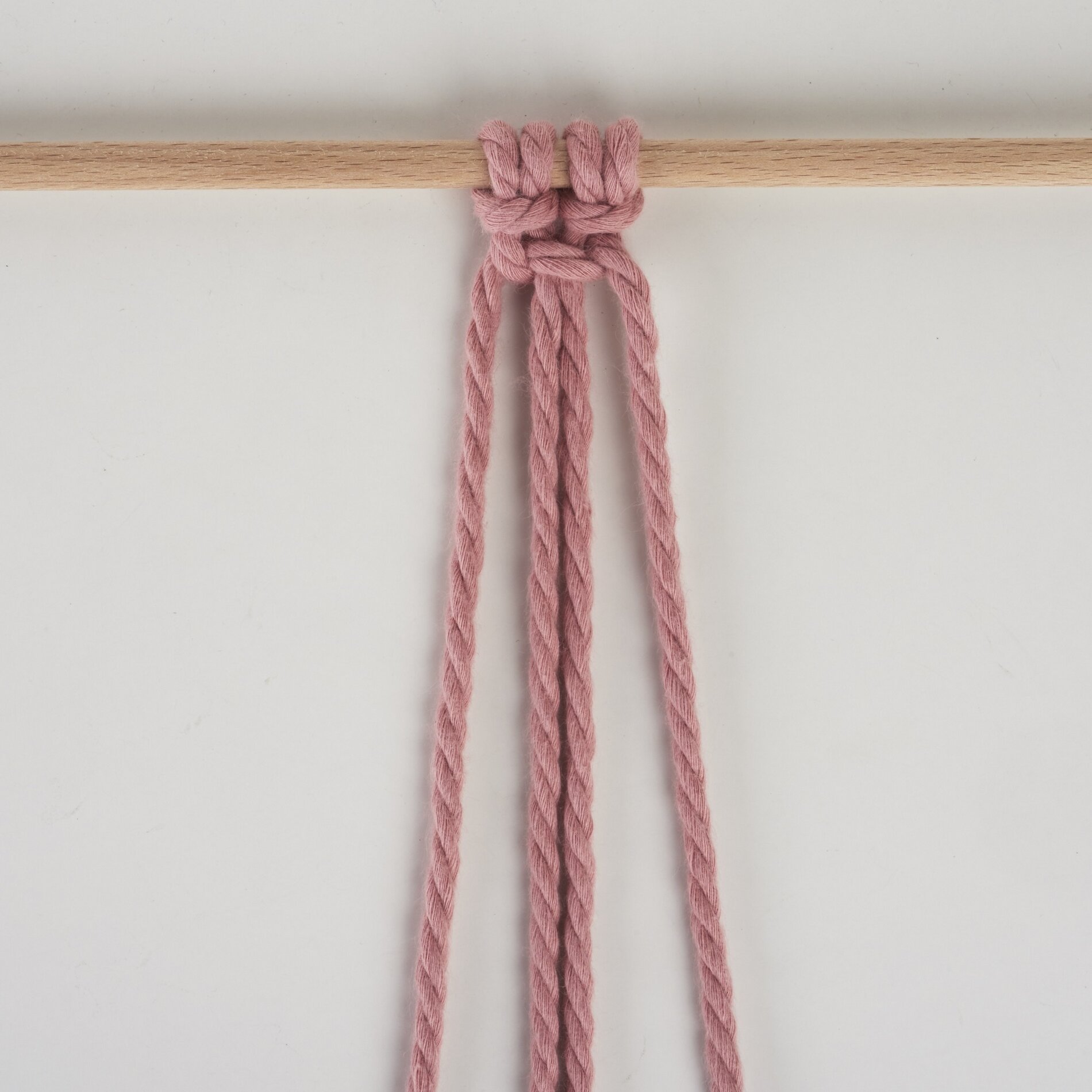 Spiralknoten nach links gedreht 3