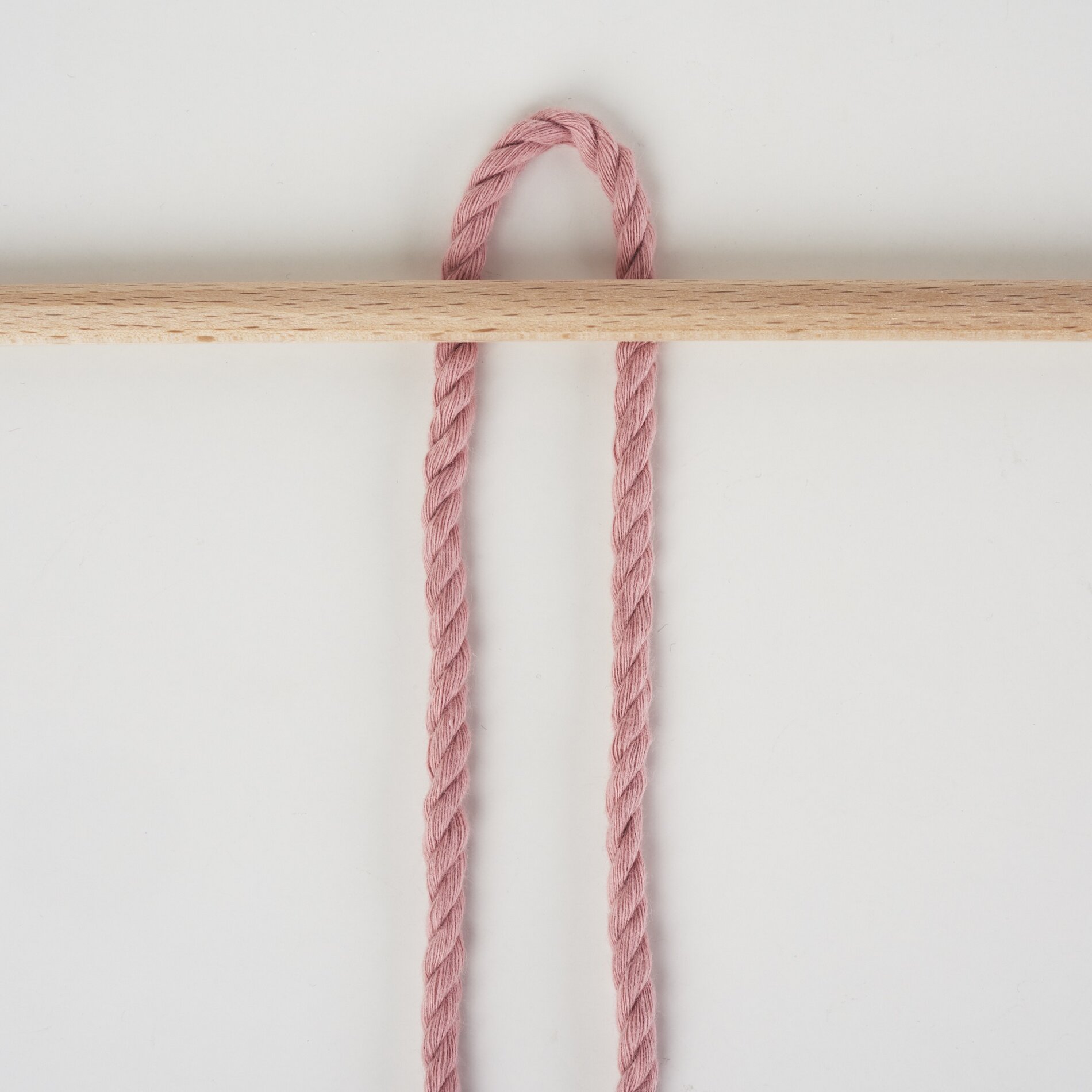 Lerchenkopfknoten vorwärts 1