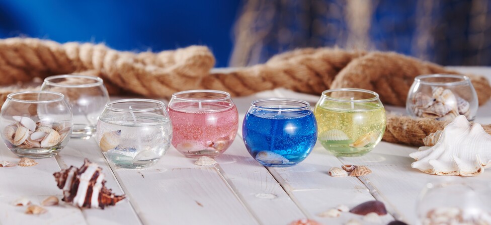 Gelkerzen selber gießen