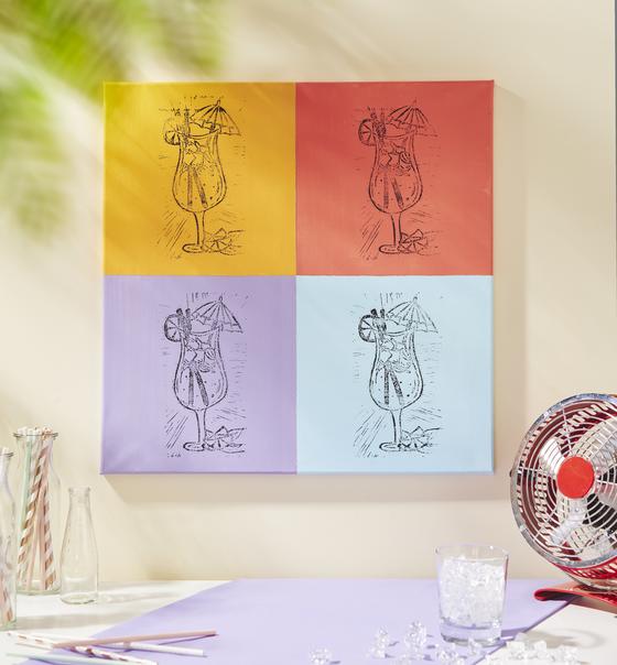 linoldruck keilrahmen