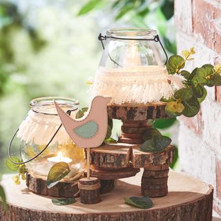 sommerliche windlichter