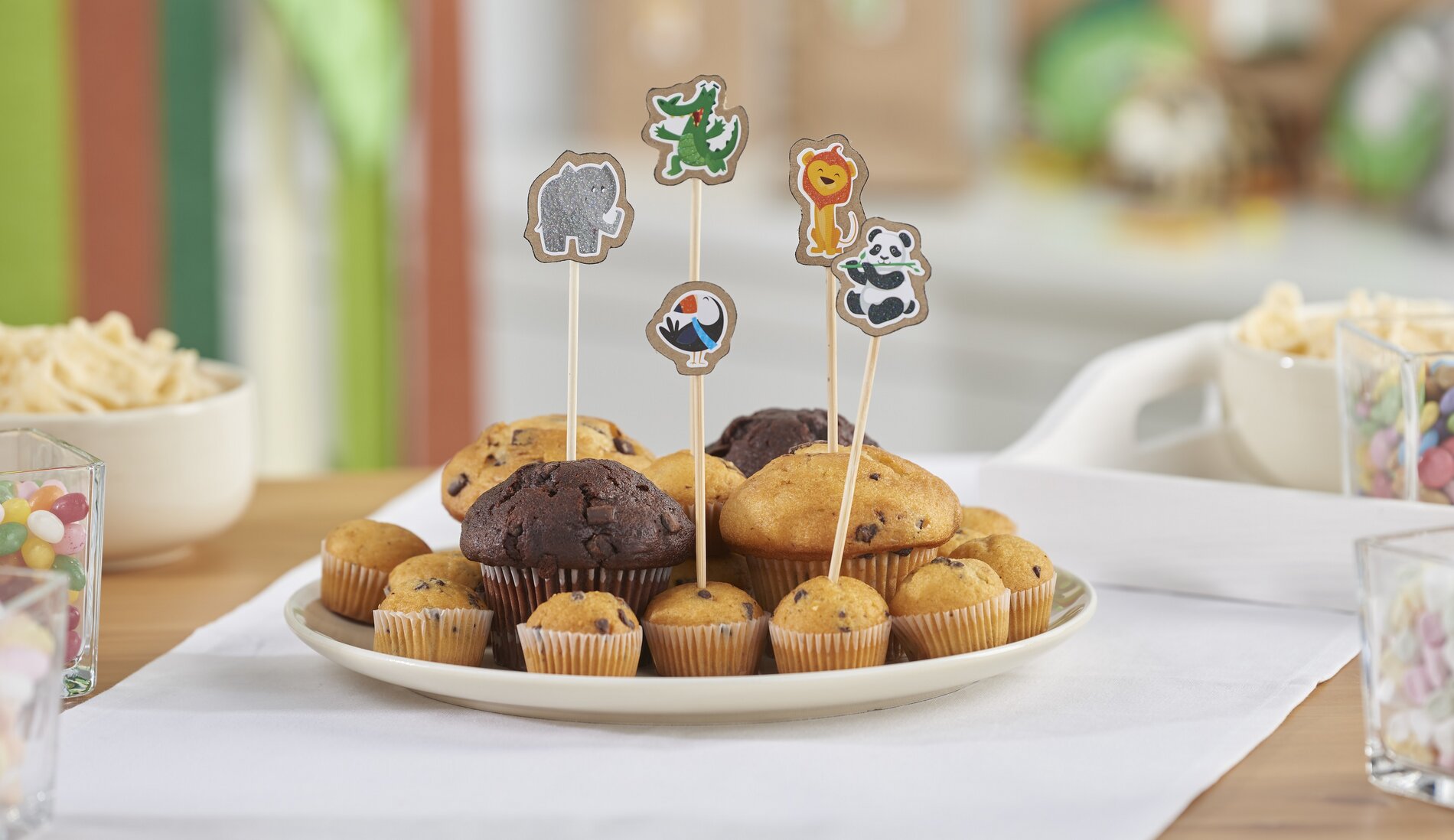 Deko für die Dschungelparty