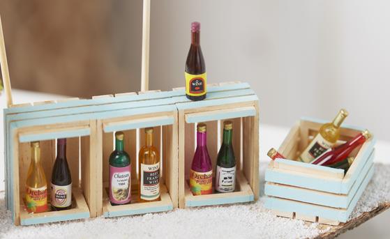 Maritime Miniatur Sommer-Szene