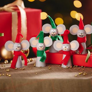 VBS Zestaw kreatywny Świąteczne myszki