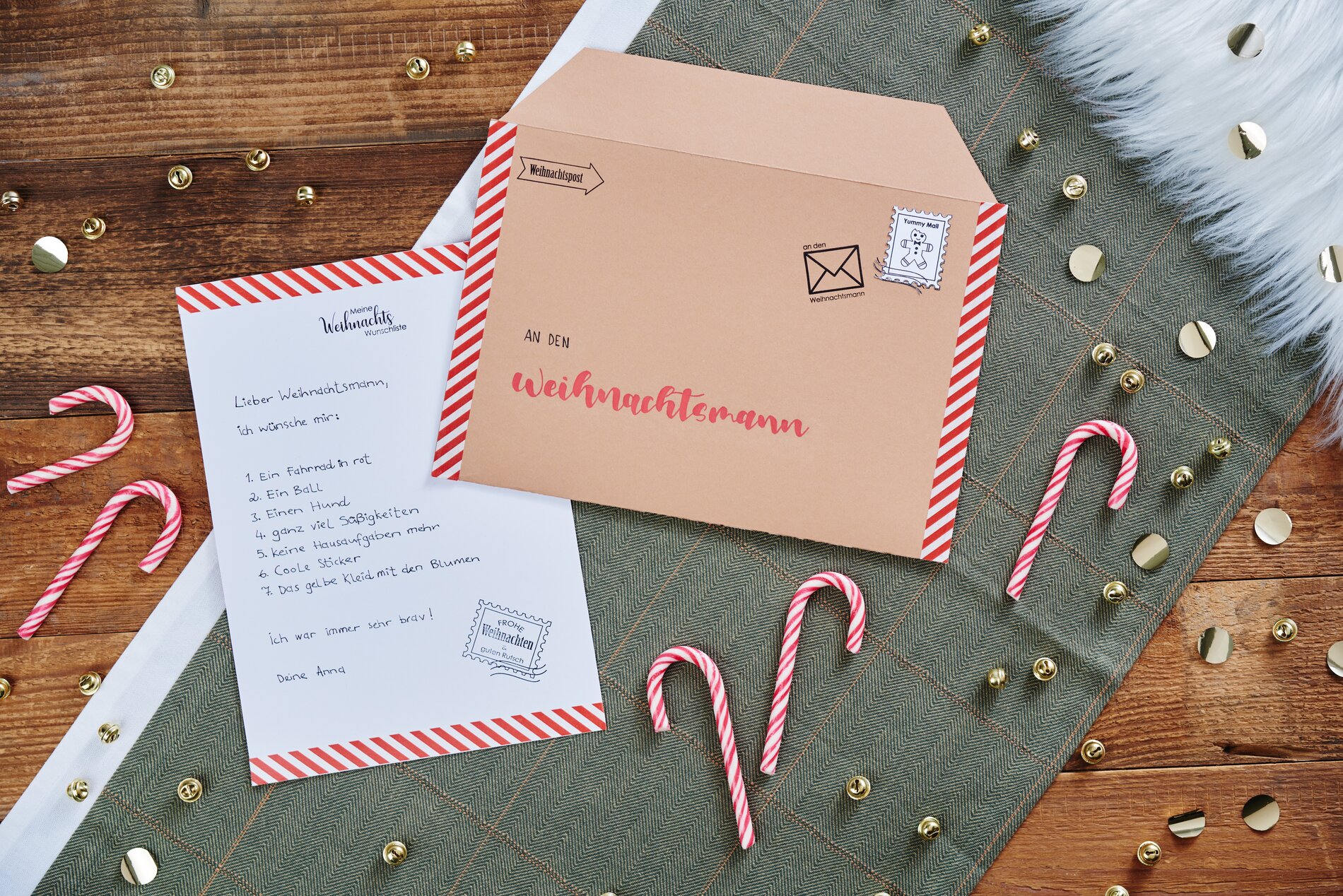 Brief an den Weihnachtsmann