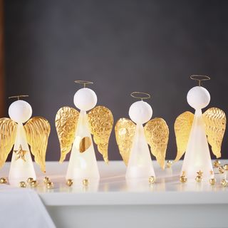 VBS Kreatywny zestaw podgrzewaczy do herbaty w kształcie anioła