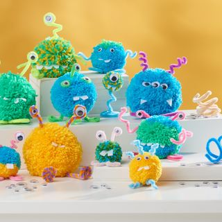 VBS Zestaw rzemieślniczy "Pompom monster
