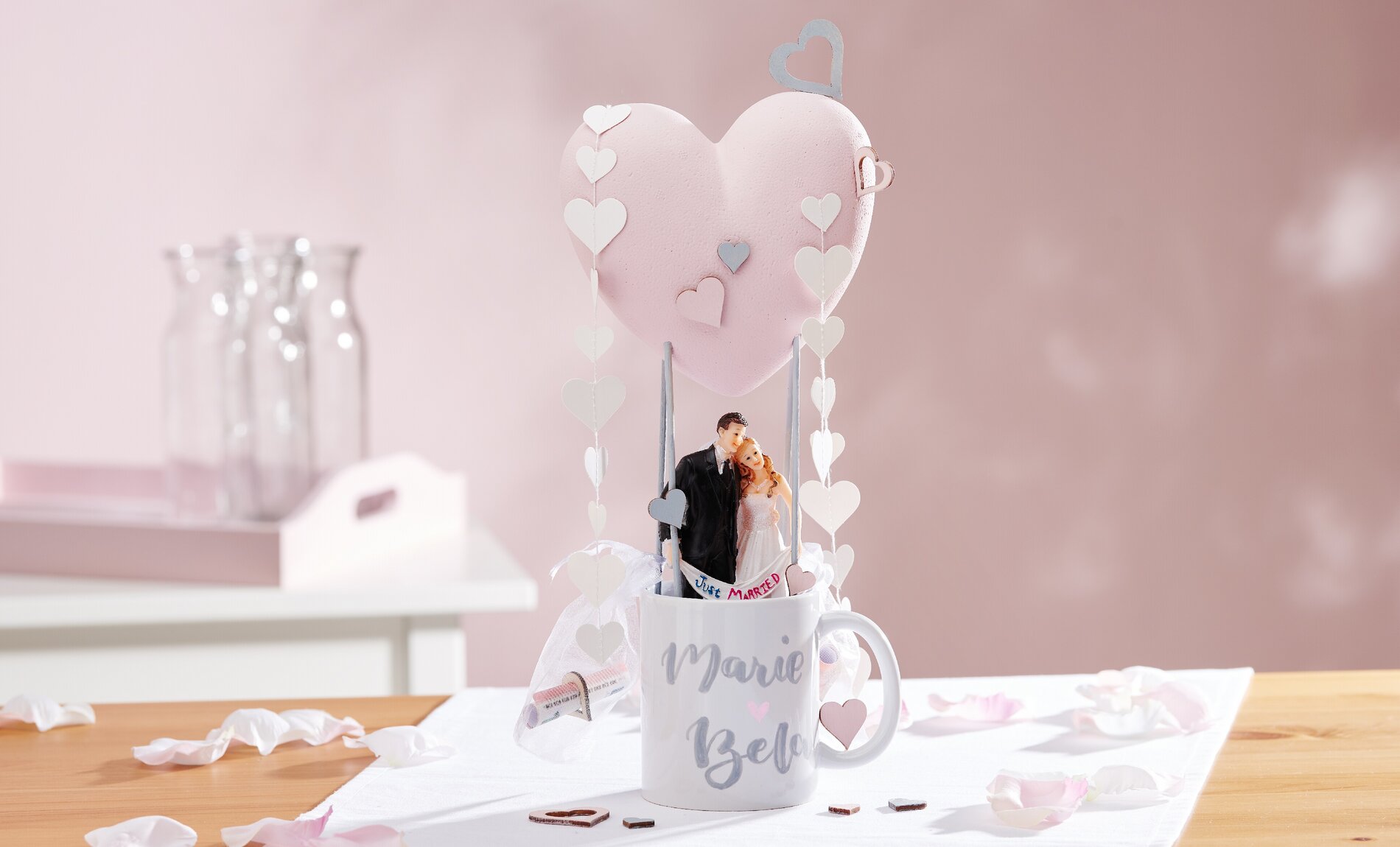 Personalisiertes Geldgeschenk zur Hochzeit