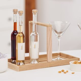 Taca wykonana z bloków rzemieślniczych