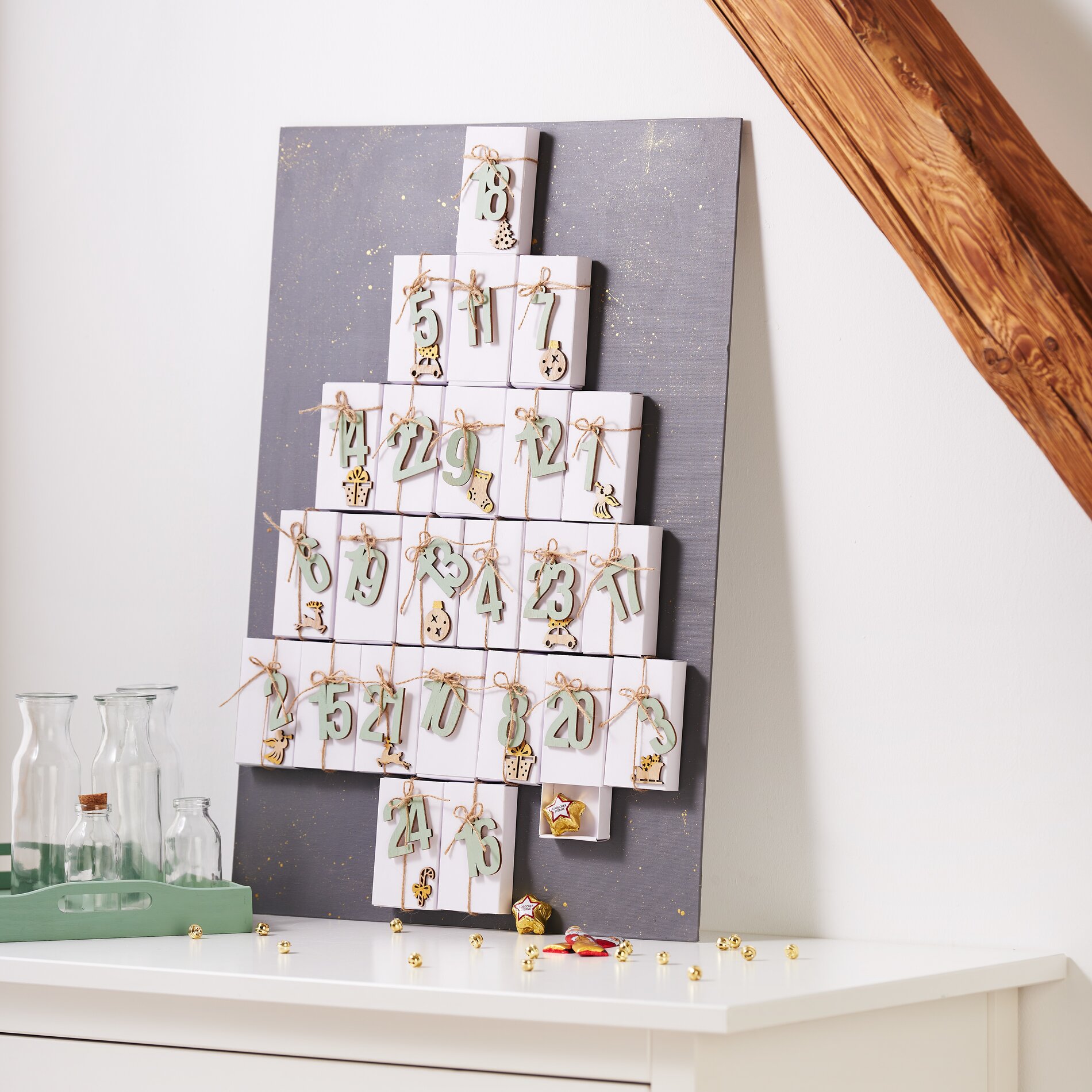 Adventskalender schachteln