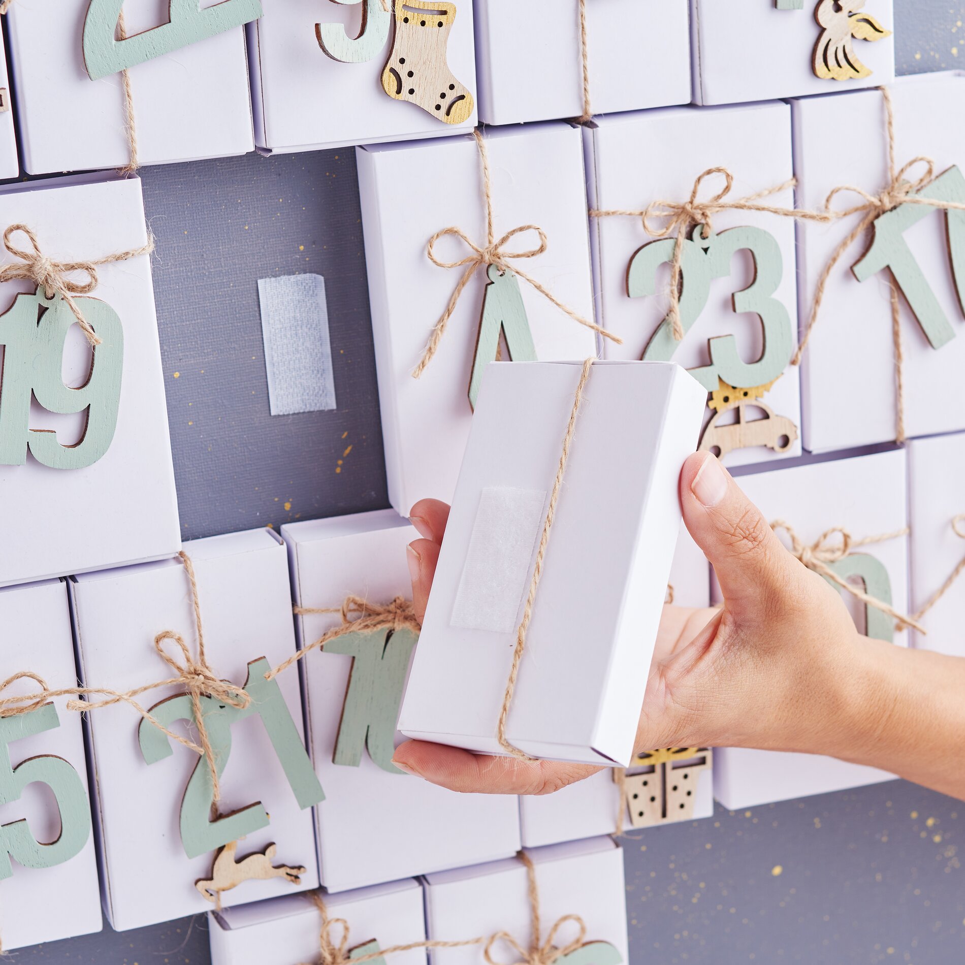 Adventskalender schachteln