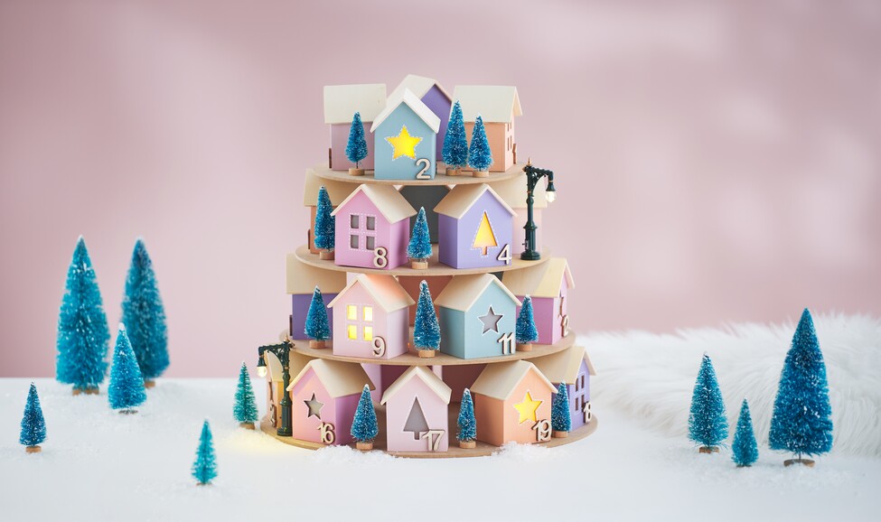 Adventskalender Häuser