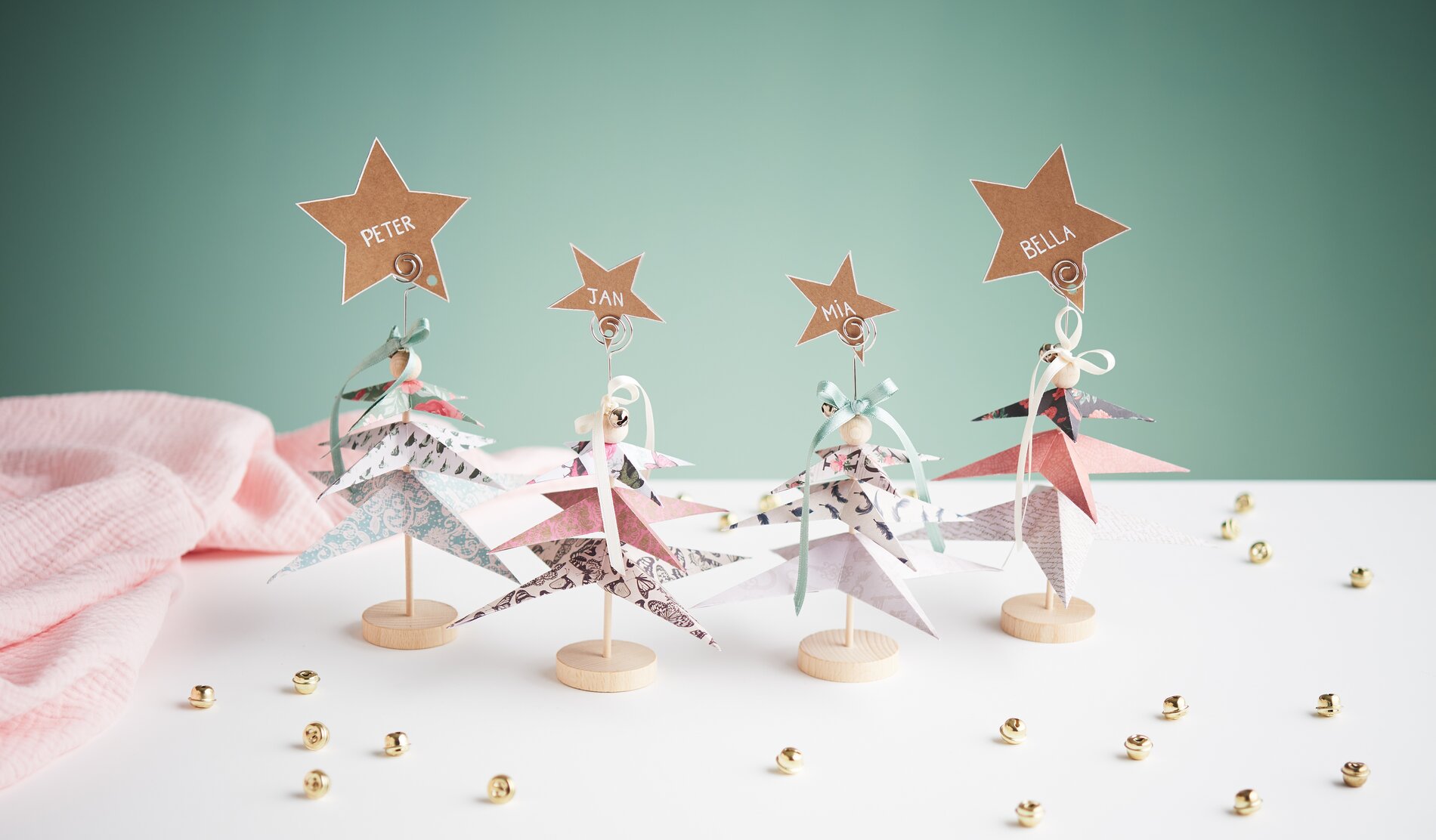 tannenbäume memohalter