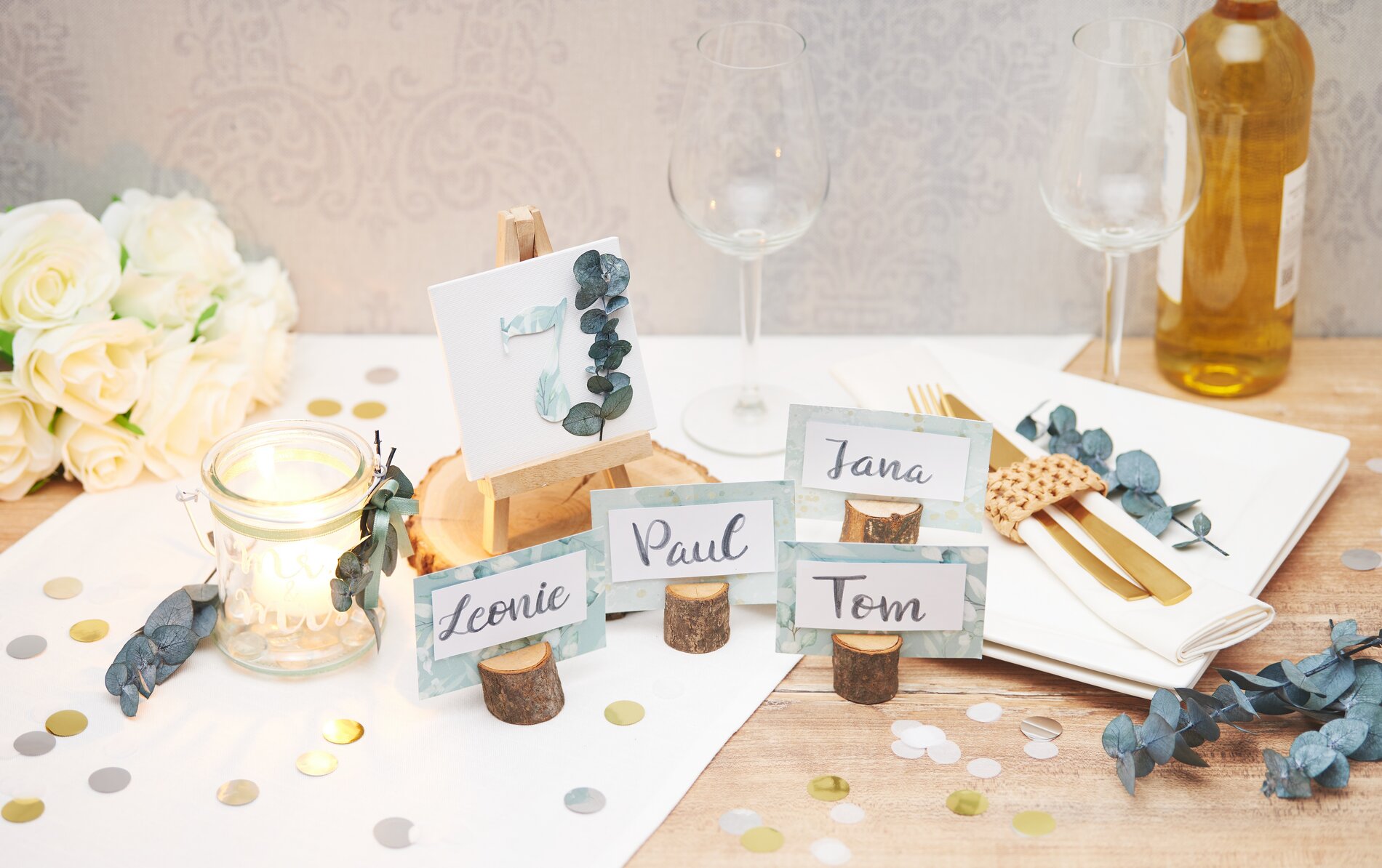 Hochzeit Tischdekoration