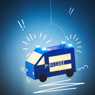 polizeiauto laterne