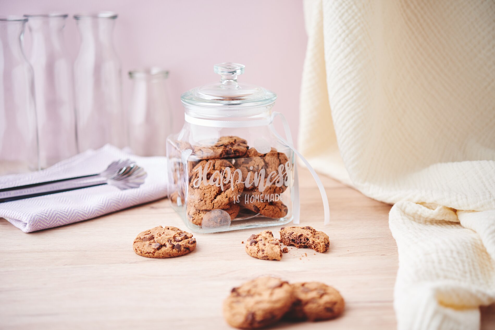 Vorratsglas mit Glasgravur