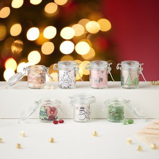 Bügelgläser mit Transferfolie als Geschenkverpackung