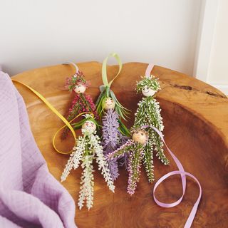 Flower children decoration pendant