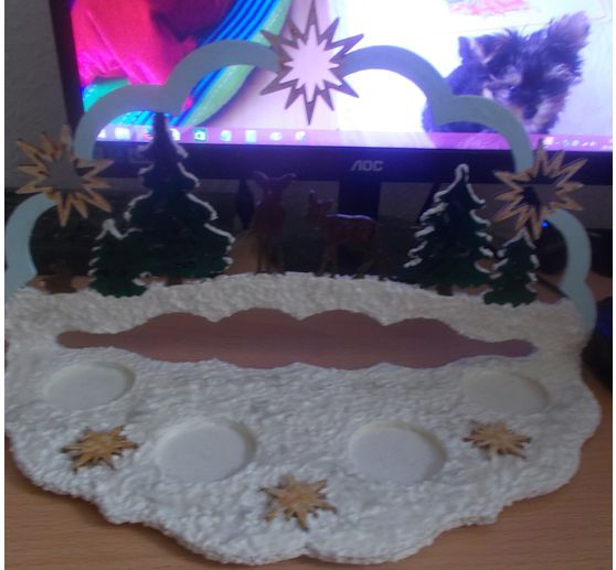 127_Biggi_Schwibbogen f&uuml;r Teelichter _Kategorie Klassisch