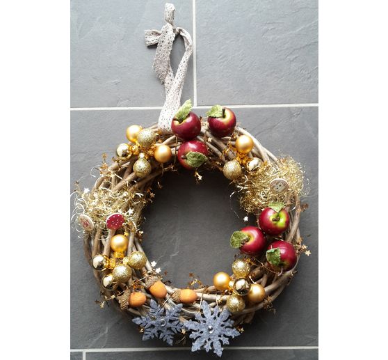 222_Bastelmaus2_weihnachtlicher T&uuml;rkranz_Kategorie Natur