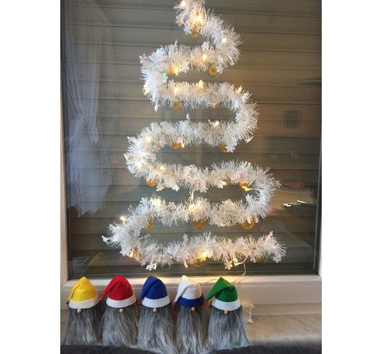 370_Soni_Lichtergirlandenbaum mit Wichteln_Kategorie Metallic