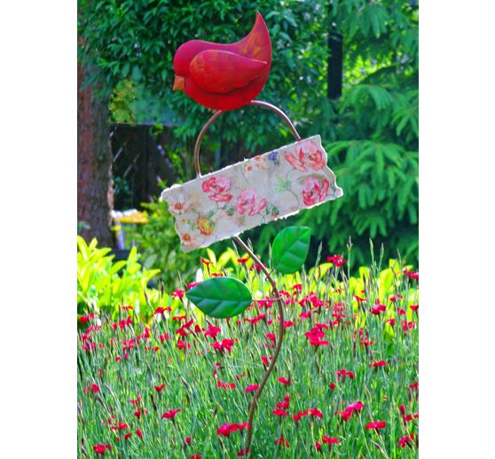 58_Magdalena_Gartenstecker Vogel