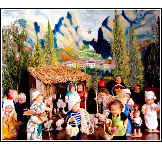 68_Mer-Sea_Mes santons habill&eacute;s devant mon tableau proven&ccedil;al