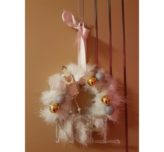 101_Poupette5_Couronne de No&euml;l f&eacute;e plumes