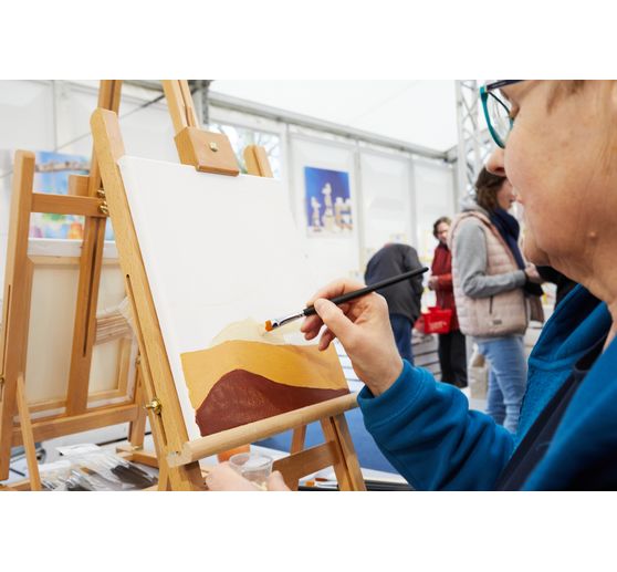 Malen auf Keilrahmen