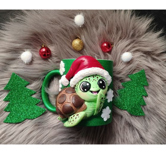 55_Julia_Weihnachtstasse mit Schildkr&ouml;te