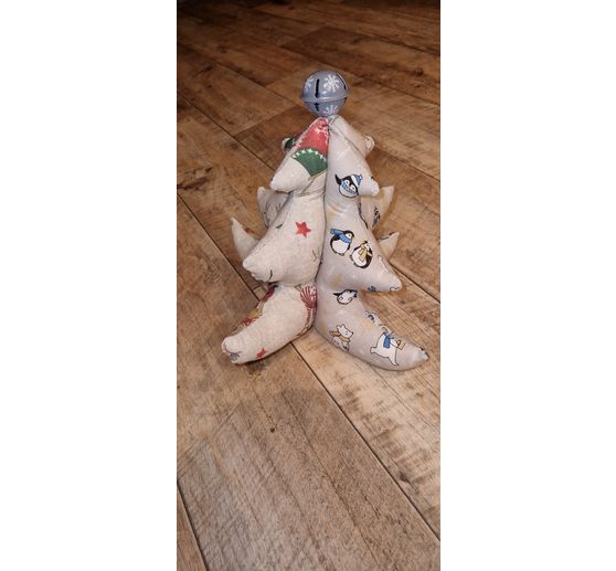 230_Doppel Tannenbaum mit Weihnachts-klocke_Doppel Tannenbaum mit Weihnachts-klocke