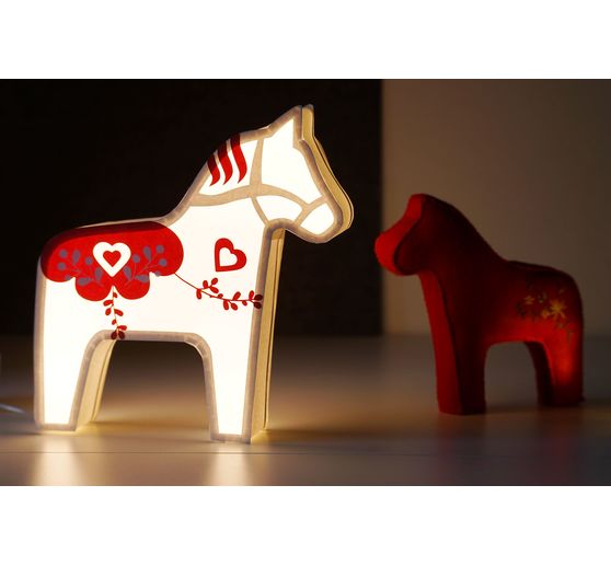 294_Louise_Dala-Pferd &ndash; Lichtobjekt