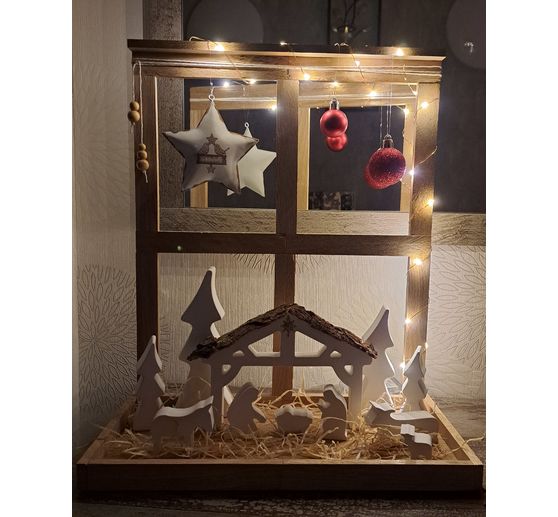 323_Nicole H._Weihnachtliches Fensterrahmen-Tablett